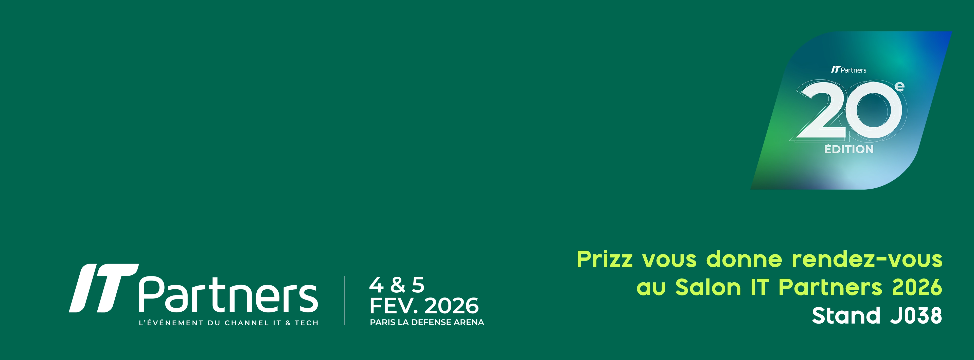 L'opérateur d'infrastructure
haute performance